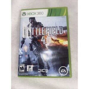 Battlefield 4 (Microsoft Xbox 360, 2013) 2 Disc Tested War Military Game